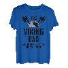 Herren Wikinger Vater Papa Geschenk Weihnachten lustig Viking Dad T-Shirt