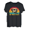 Herren Best Dog Dad - Retro Labrador Retriever Geburtstag T-Shirt
