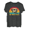 Herren Best Dog Dad - Retro Labrador Retriever Geburtstag T-Shirt