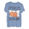 Offizielles Schlafshirt Eichhörnchen Schlafanzug Schlafen T-Shirt