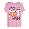 Offizielles Schlafshirt Eichhörnchen Schlafanzug Schlafen T-Shirt