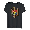 Moldawien Wappen Tee Flagge Moldawien T-Shirt