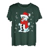 Lustiges Weihnachtsmann-T-Shirt mit Schneemann-Motiv, niedlich, für Herren, Damen, Kinder T-Shirt
