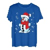 Lustiges Weihnachtsmann-T-Shirt mit Schneemann-Motiv, niedlich, für Herren, Damen, Kinder T-Shirt