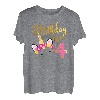 I'm 4th the Birthday Girl Einhorn 4 year old Birthday T-Shirt