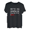 Installing Sixpack Please Wait Funny Gym Fitness T-Shirt