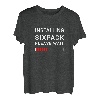 Installing Sixpack Please Wait Funny Gym Fitness T-Shirt