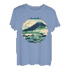 Japanisches Mount Fujiyama T-Shirt Fuji Berg