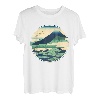 Japanisches Mount Fujiyama T-Shirt Fuji Berg