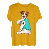 Jack Russel I Love Dad Tattoo Bekleidung Hund Papa Geschenke Väter T-Shirt
