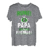 Herren Vatertagsgeschenk tshirt Papa Spruch Vatertag shirt Vater T-Shirt
