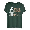 Lustiger Fliesenleger Vater Handwerker Fliesenlegen T-Shirt