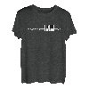 Herzschlag Tasten Klavier Flügel Piano Keyboard Musik T-Shirt