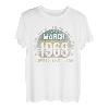Vintage 1968 55 Jahre 55. Geburtstag Mann Frau März 1968 T-Shirt