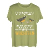 lustiges Ich denke an meine Wachteln Wachtel Geschenk T-Shirt