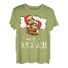 Offizielles Schlafshirt Weihnachten Faultier T-Shirt