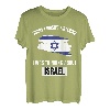 Israel-Liebhaber Entschuldigung, ich habe nicht zugehört und an Israel gedacht T-Shirt