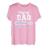 Herren Zwillingspapa 2022 lädt Vater von Zwillingen T-Shirt