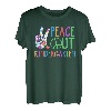 Peace Out Kindergarten Batikfärbung, Klasse 2023 T-Shirt