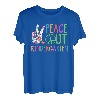 Peace Out Kindergarten Batikfärbung, Klasse 2023 T-Shirt