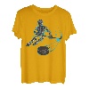 Lustiges Skelett-Eishockey - cooles Totenkopf-Geschenk T-Shirt