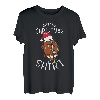 Lustige Weihnachten American Football Fan Trikot Nikolaus T-Shirt