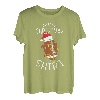 Lustige Weihnachten American Football Fan Trikot Nikolaus T-Shirt