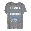 Dads I Have A Beautiful Daughter & A Gun Shovel Alibi T-Shirt T-Shirt