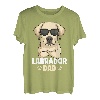 Herren Labrador Hunde Papa Herrchen Männer T-Shirt