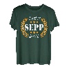 Sepp Name Geschenk-Idee Geburtstag Lustiger Spruch T-Shirt