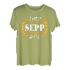 Sepp Name Geschenk-Idee Geburtstag Lustiger Spruch T-Shirt
