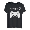 Gamer Zocker Papa Vater Sohn Partnerlook Vatertag Geschenk T-Shirt