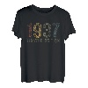 Vintage 1937 86 Jahre Geschenk 86. Geburtstag Mann Frau T-Shirt