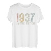 Vintage 1937 86 Jahre Geschenk 86. Geburtstag Mann Frau T-Shirt