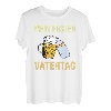 Herren Mein erster Vatertag Vater Papa Geschenk T-Shirt