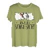 Offizielles Schlafshirt Französische Bulldogge Schlafanzug T-Shirt