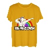 Papacorn Regenbogen EInhorn Vater Papa Sport Bodybuilding T-Shirt
