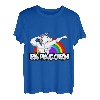 Papacorn Regenbogen EInhorn Vater Papa Sport Bodybuilding T-Shirt