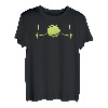 Tennis Heartbeat für Spieler und Trainer Aufschlag T-Shirt