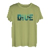 Scuba Taucher Taucherin Schwimmen Dive Diver Tauchen Ozean T-Shirt