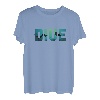 Scuba Taucher Taucherin Schwimmen Dive Diver Tauchen Ozean T-Shirt