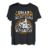 Herren Alter Motorradfahrer wird nicht Grau das ist Chrom Motorrad T-Shirt