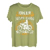 Herren Alter Motorradfahrer wird nicht Grau das ist Chrom Motorrad T-Shirt