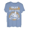 Herren Alter Motorradfahrer wird nicht Grau das ist Chrom Motorrad T-Shirt