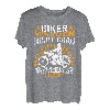 Herren Alter Motorradfahrer wird nicht Grau das ist Chrom Motorrad T-Shirt