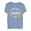 Herren David Name Geschenk-Idee Geburtstag Lustiger Spruch T-Shirt