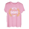 Herren David Name Geschenk-Idee Geburtstag Lustiger Spruch T-Shirt