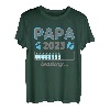 Herren Ich Werde Papa . Baby Ankündigung Papa loading 2023 T-Shirt