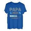 Herren Ich Werde Papa . Baby Ankündigung Papa loading 2023 T-Shirt