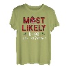 Am wahrscheinlichsten bekommt die Weihnachtsfamilie die meisten Geschenke T-Shirt
